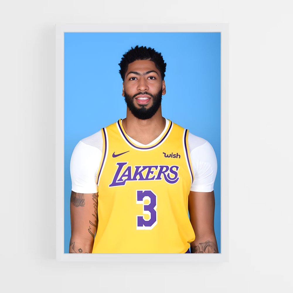 Poster Tatouages et Lakers – affiche Basketball (vue 3)